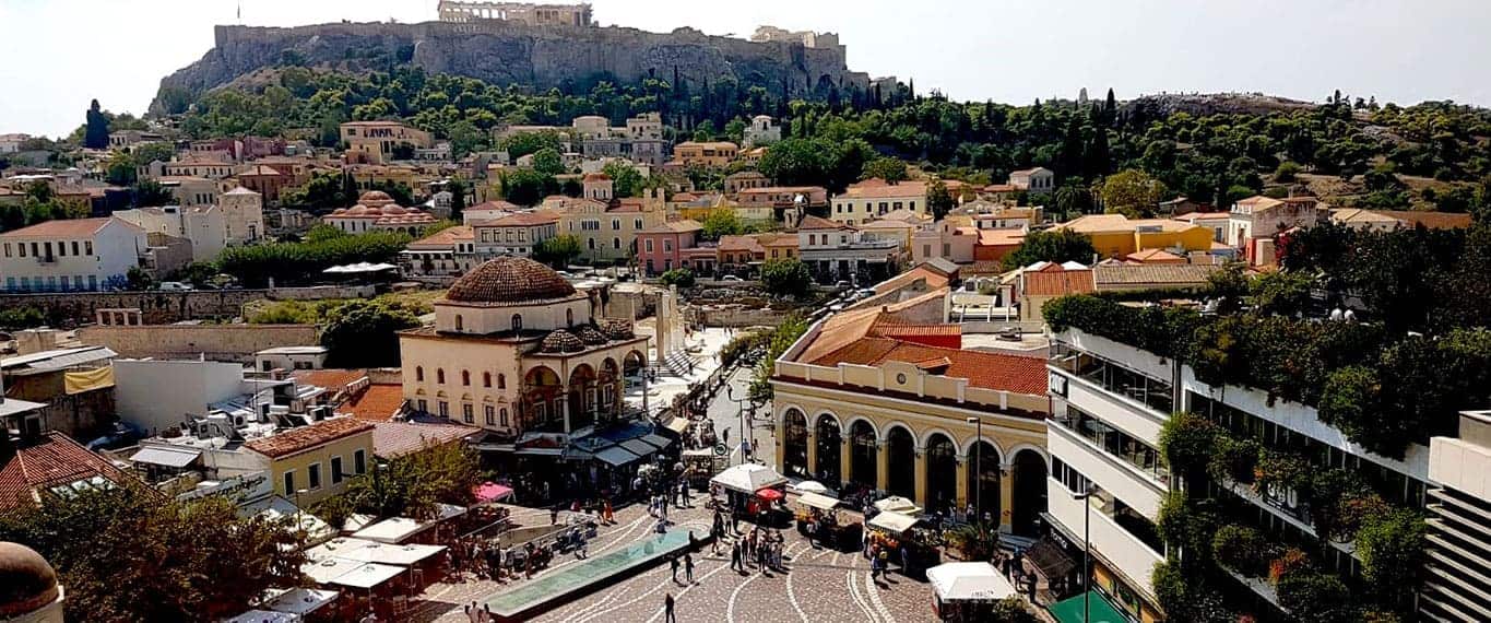 Athens city view