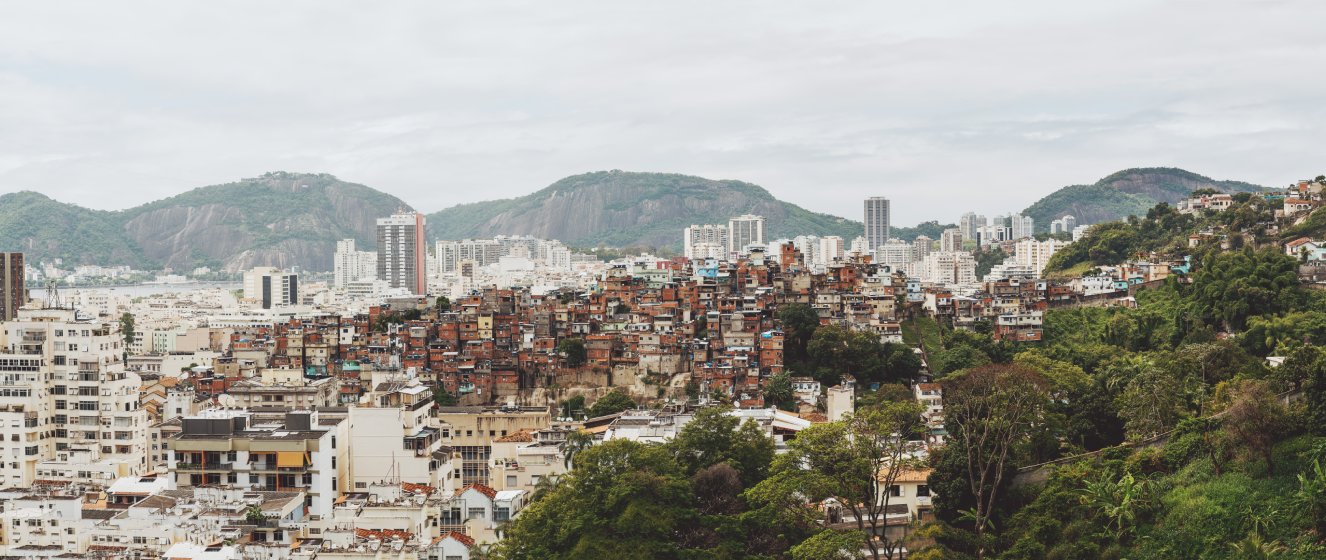 panorama of rio district